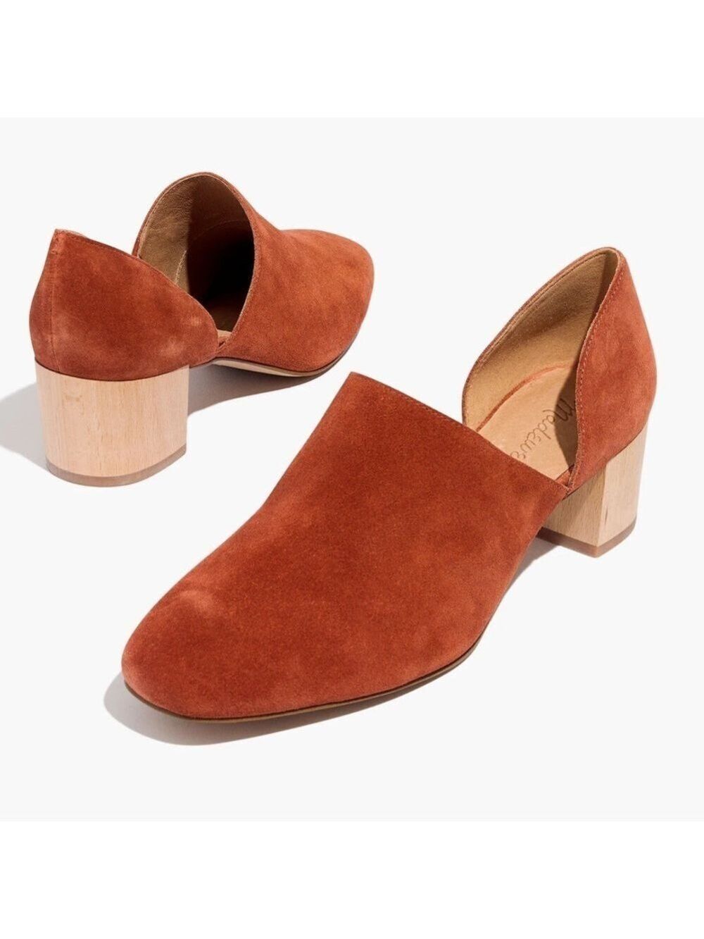 Madewell Kirstie Lowcut Suede Booties